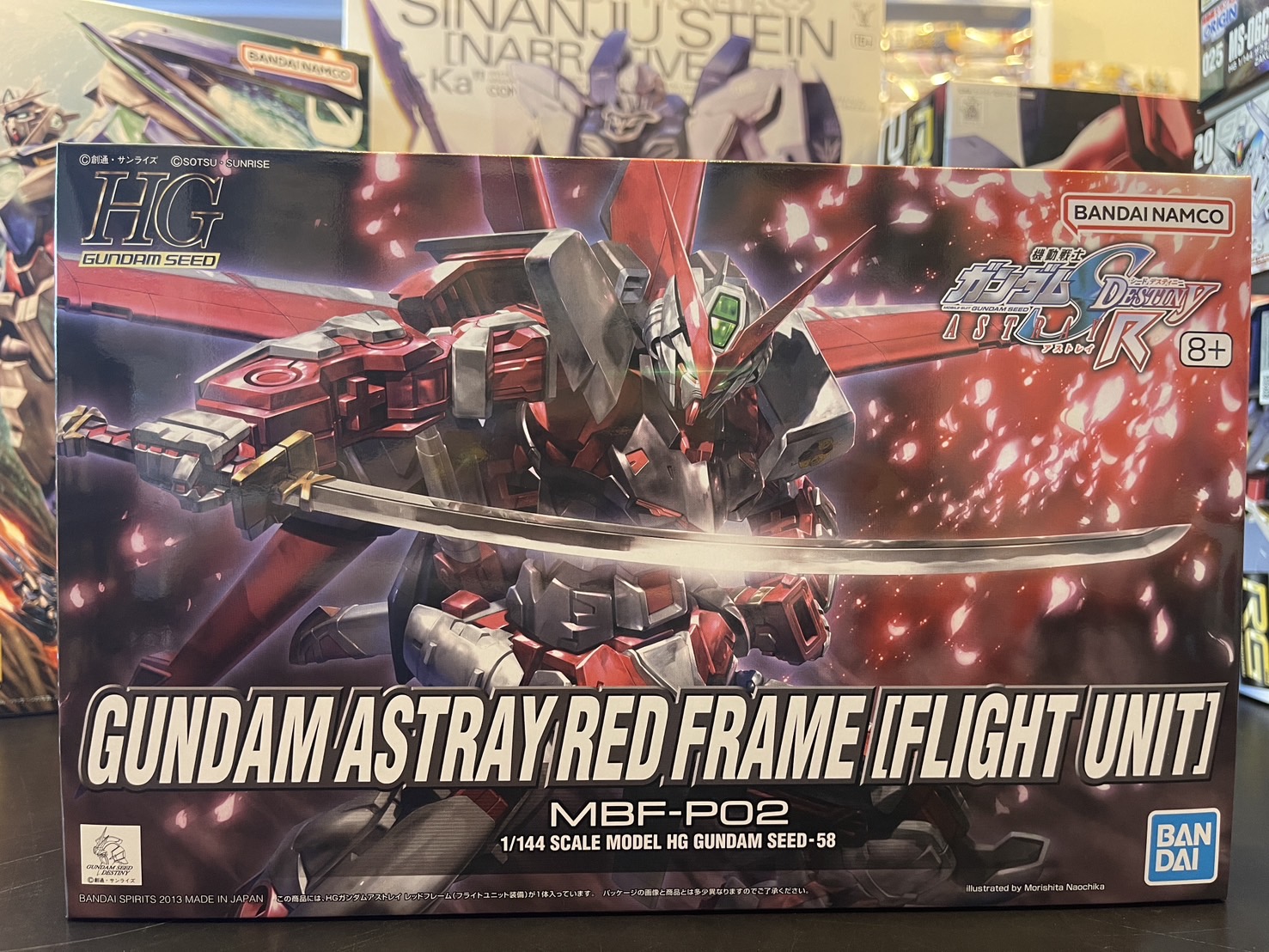 BANDAI HG GUNDAM ASTRAY RED FRAME FLIGHT UNIT
