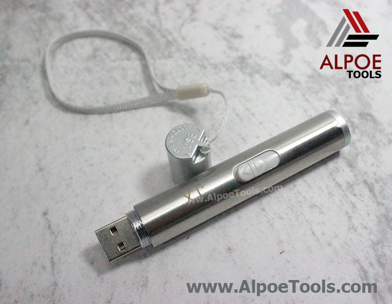 ไฟฉาย USB 3 in 1 (ไฟฉาย/ไฟม่วง/เลเซอร์)