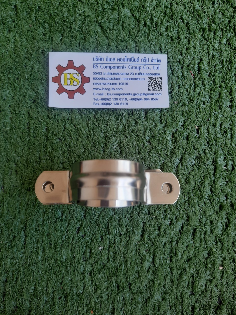 แคล้มจับท่อ 2 ขา สแตนเลส 1" SUS304 M35