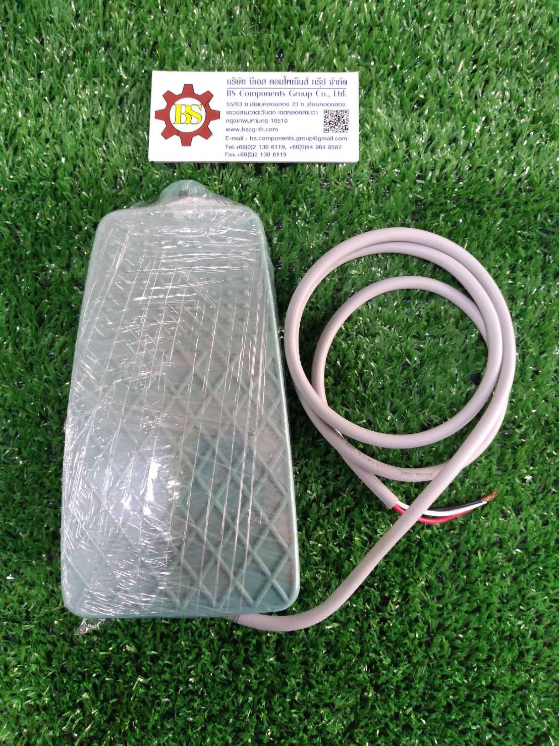 SAZN : สวิตช์เท้าเหยียบ FS-3 10A กดล็อคกดปล่อย (เป็นอลูมิเนียม)