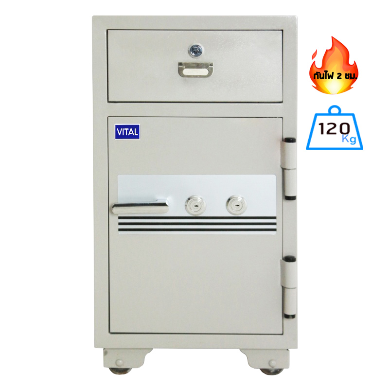 ตู้เซฟบริจาค VTND-42S (รหัสหมุน) (เจาะช่องบริจาคด้านบน)