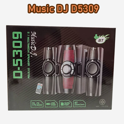 D5309 Speaker MUSIC D.J. BLUETOOTH FM/KA/CARD SP-MJ-21-D5309