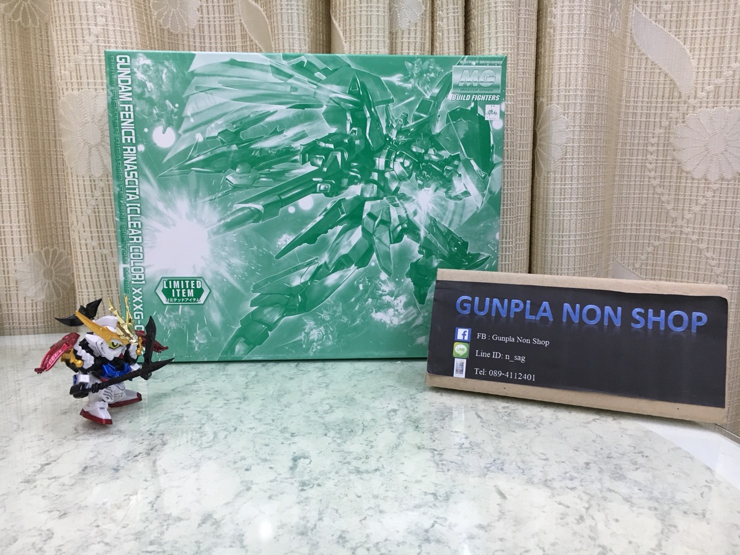 P-Bandai MG 1/100 Fenice Rinascita Clear Color Gundam