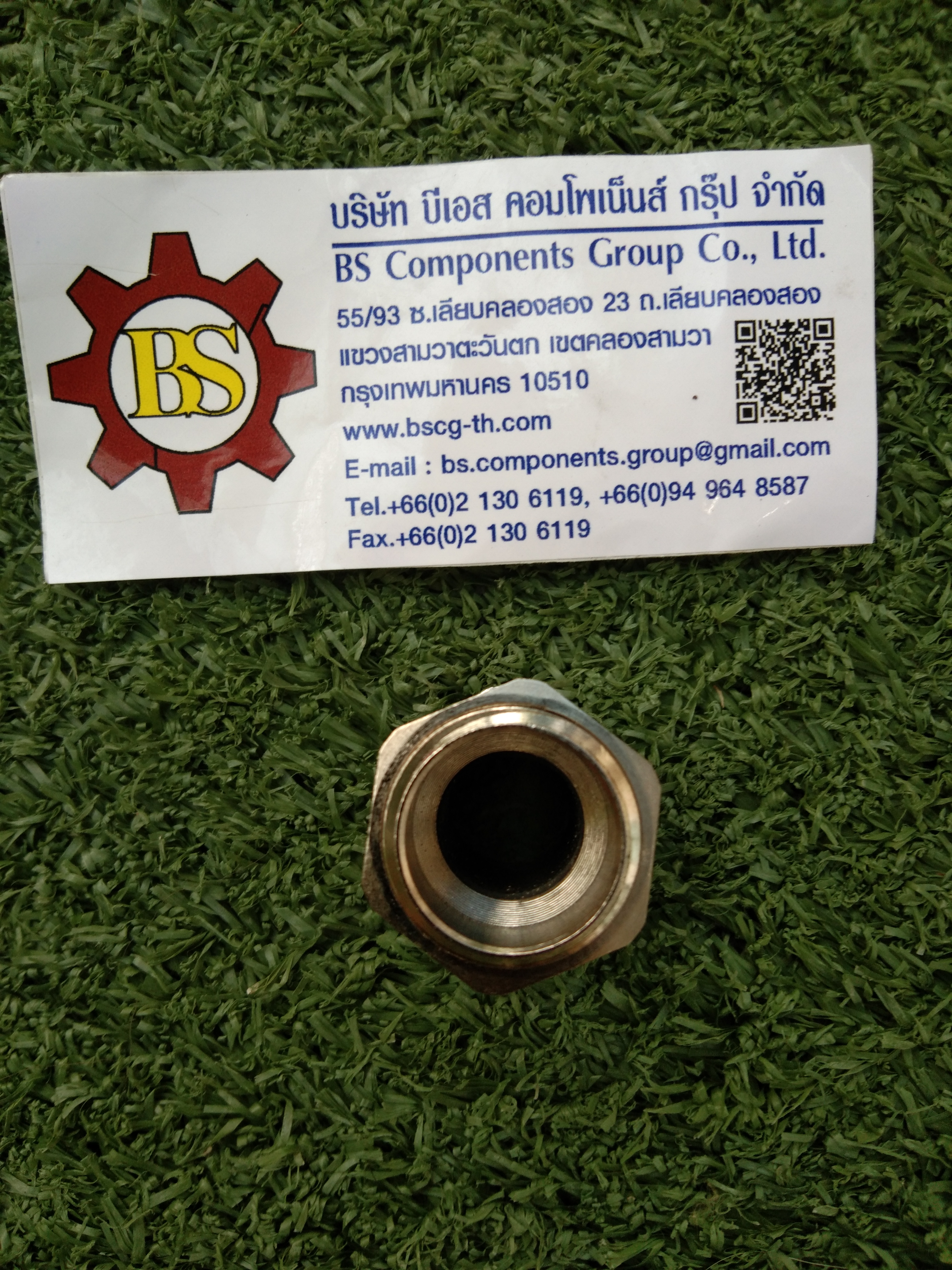 SHINOHAWA : Brass Cable grand ทองเหลือง ชุบนิเกิ้ล G1/2" IP44