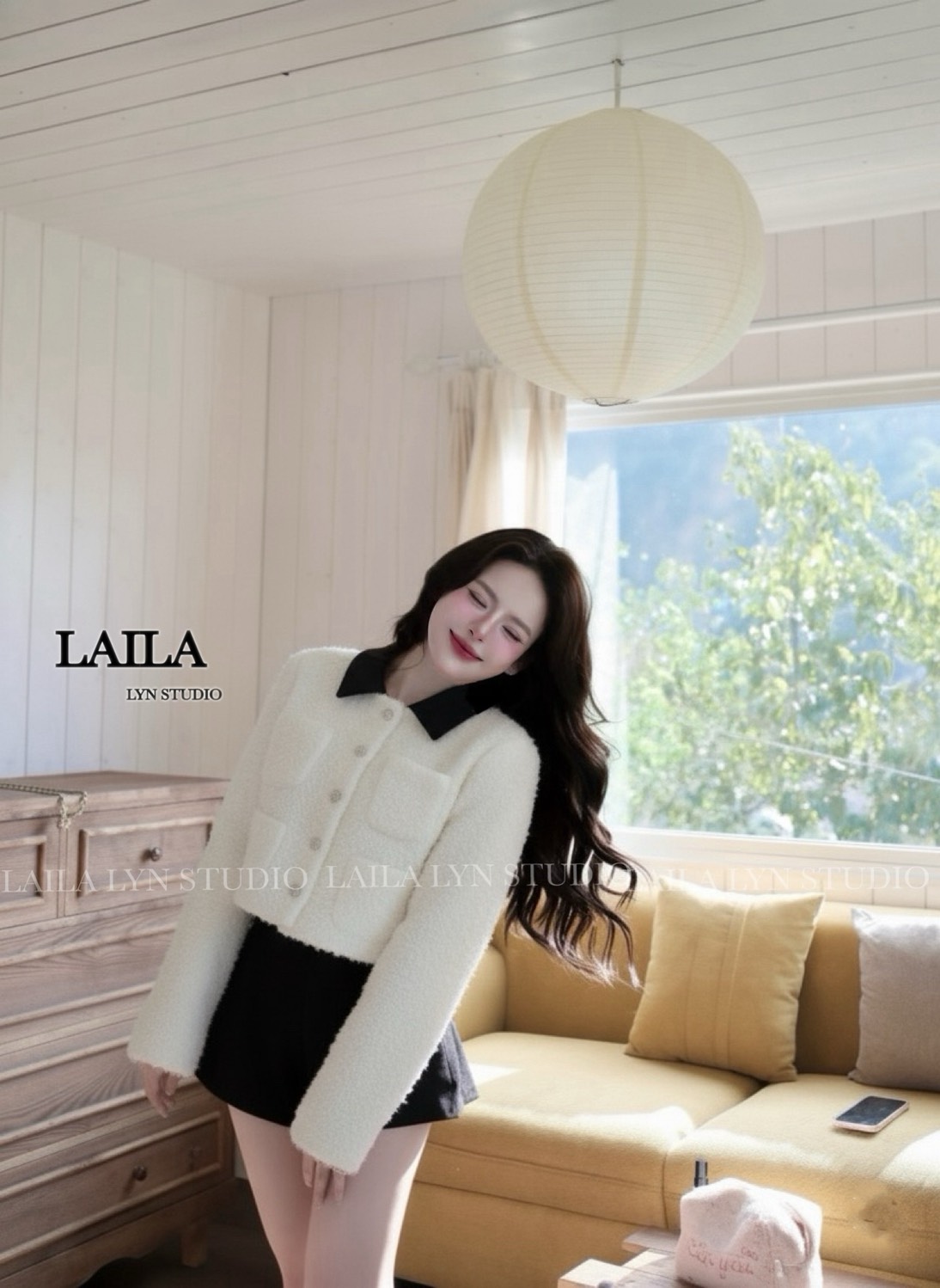 Tag : LAILA Detail: SET เสื้อ+กางเกง งานเสื้อสเวตเตอร์ทรงแขนยาวงานผ้าขนนุ่มๆๆทั้งตัวดีไซน์ด้วยแต่งปกสีดำตัดกับตัวเสื้อดีมากมาในโทรนครีมออฟไวท์/ชมพูและพร้อมกระดุมด้านหน้างานผ้ามีน้ำหนักผ้าสวยมากค่า มาพร้อมกางเกงขาสั้สีแมชสุดๆลุคนี้สวยแพง น่ารักมากๆๆ #byLai