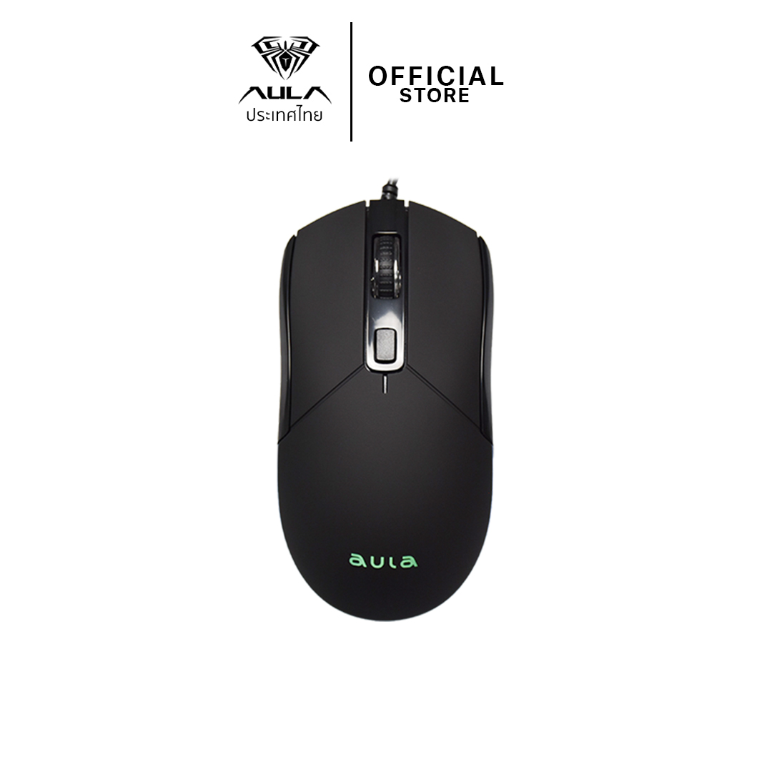 AULA AM102 Optical Office Mouse 4 ปุ่ม 2400Dpi SKU-03007