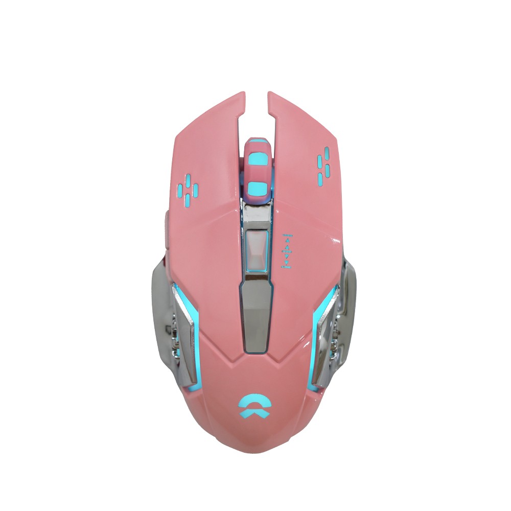 OKER G95 WIRELESS MOUSE 2400DPI เม้าท์ไร้สาย ไฟ7สี RECHARGEABLE SKU-02958