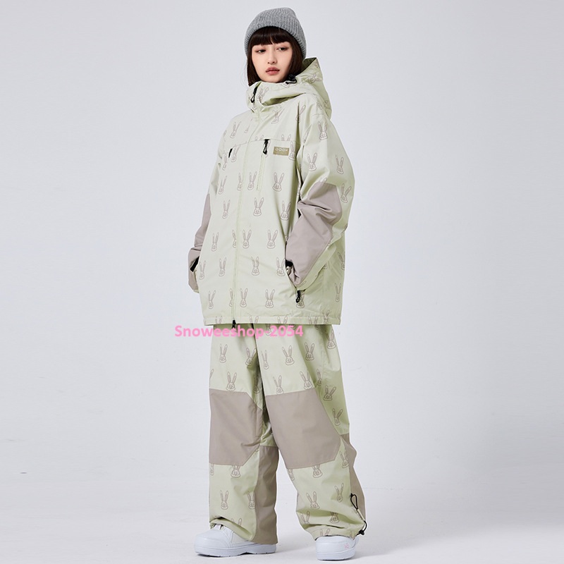 พร้อมลุยทุกลานหิมะ ชุดสโนว์บอร์ด / ชุดสกี กันหนาวระดับมืออาชีพ กันหนาวติดลบ ใส่แล้วอุ่นสบาย กันน้ำ กันลม กันหิมะสุดพลัง ทรง Oversize ใส่หลวมๆ เท่ได้ทั้งชาย & หญิง จะสกี จะสโนว์บอร์ด หรือแค่โพสท่าถ่ายรูป ก็คูลสุดๆ