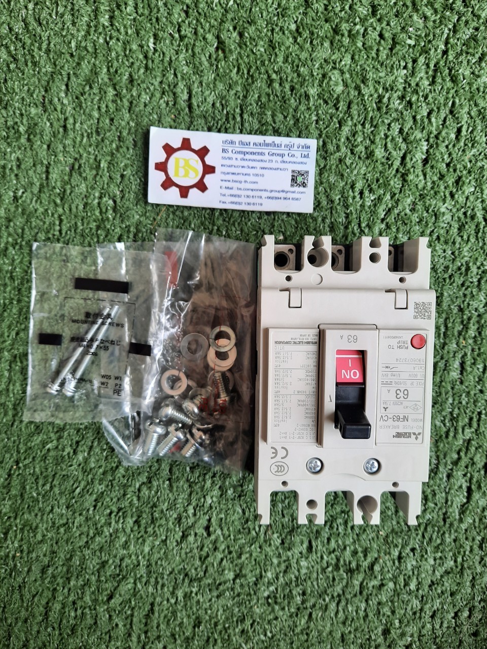 Mitsubishi : เบรคเกอร์ NF63-CV 3P 63A