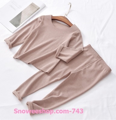 ชุดฮีทเทคเด็ก Heat tech Set ชุดฮีทเทคใส่ติดลบกันหนาวไร้รอยขอบเกรดพรีเมี่ยม