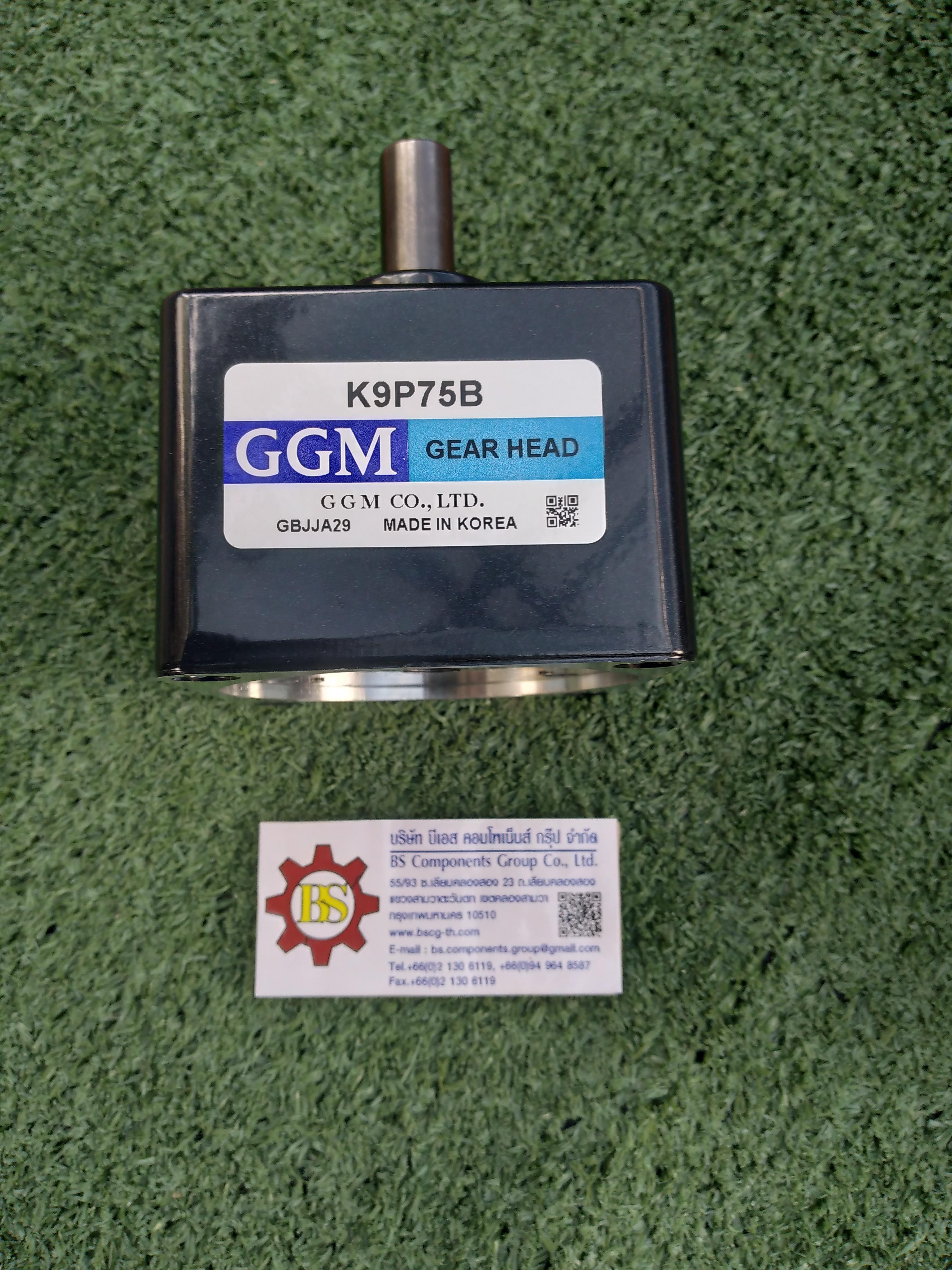 GGM : GEAR HEAD MODEL : K9P75B