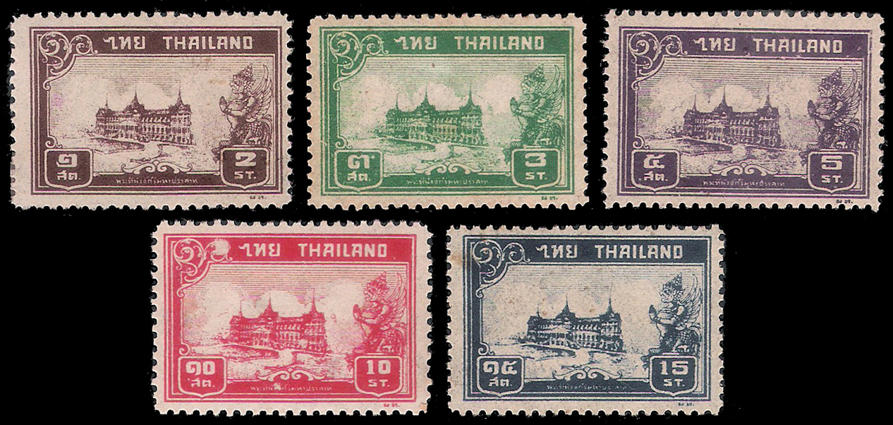แสตมป์ชุดพระที่นั่งจักรี