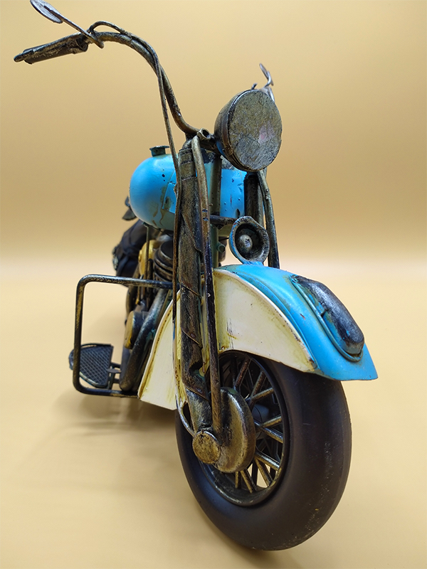 INDIAN รถเหล็กวินเทจ รถช็อปเปอร์ โมเดลรถเหล็ก โมเดลจำลอง