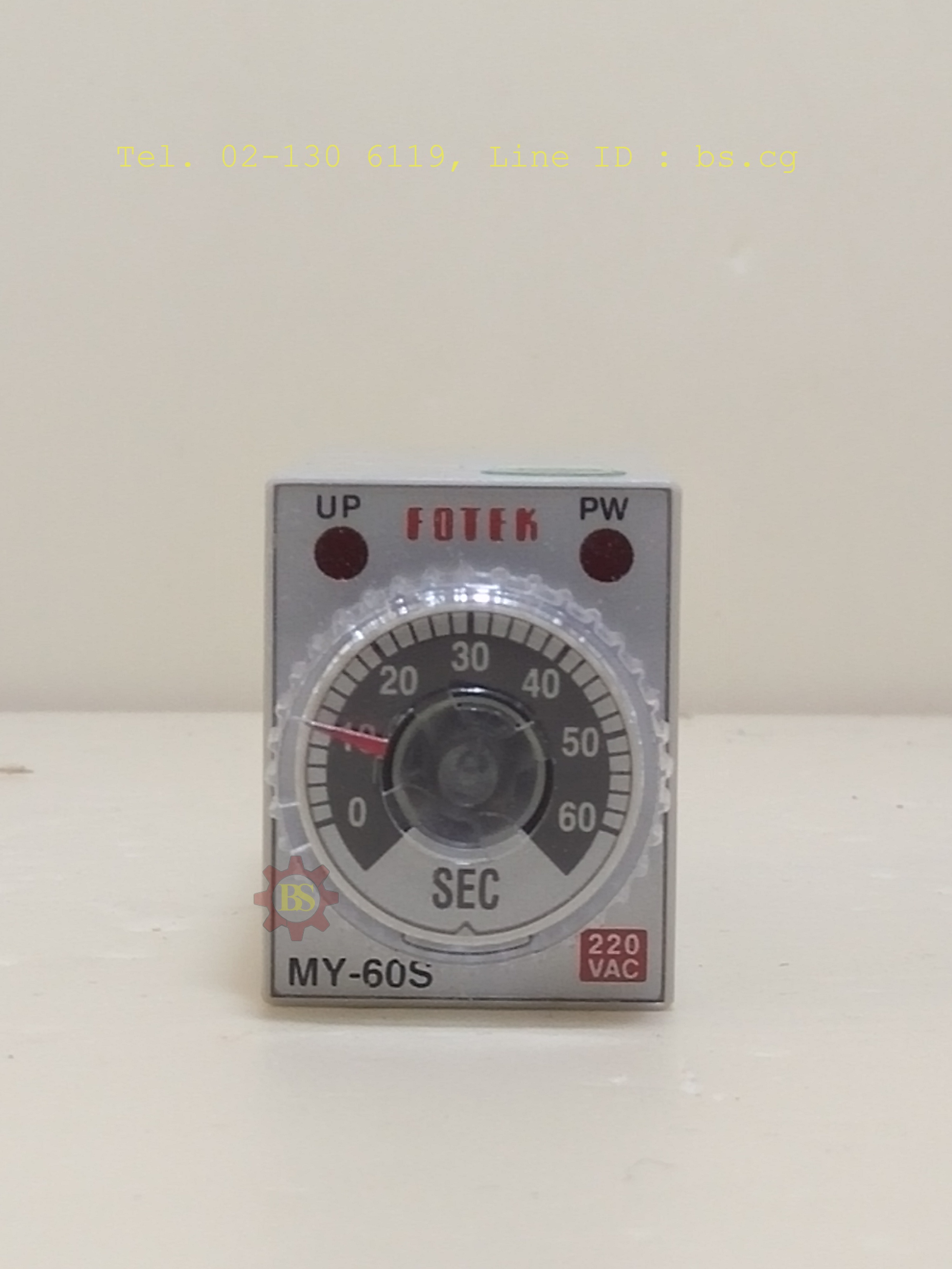 FOTEK: Timer MY-60S-2P-220VAC