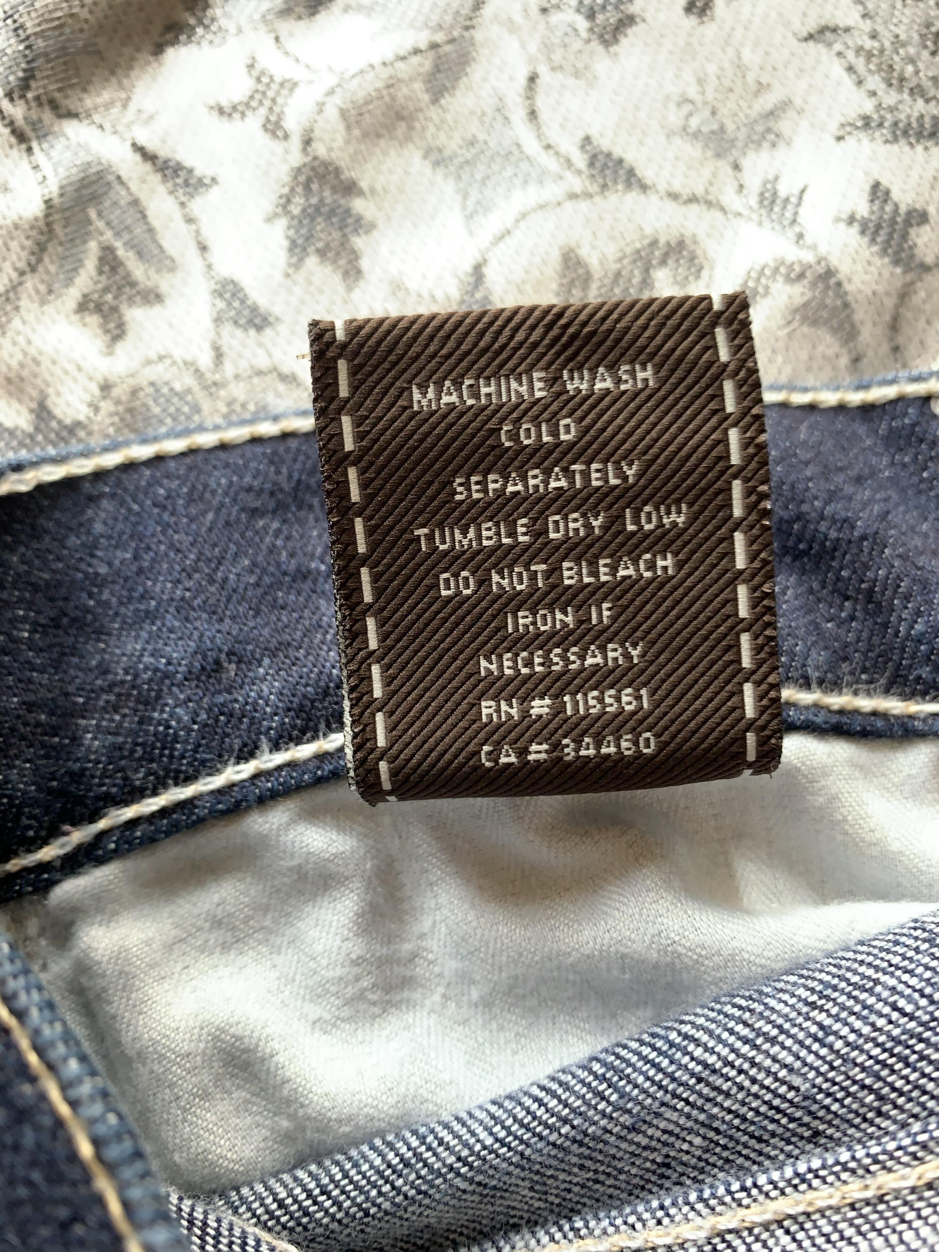 กางเกงยีนส์ผู้หญิงมือสอง 7 For All Mankind Made in USA