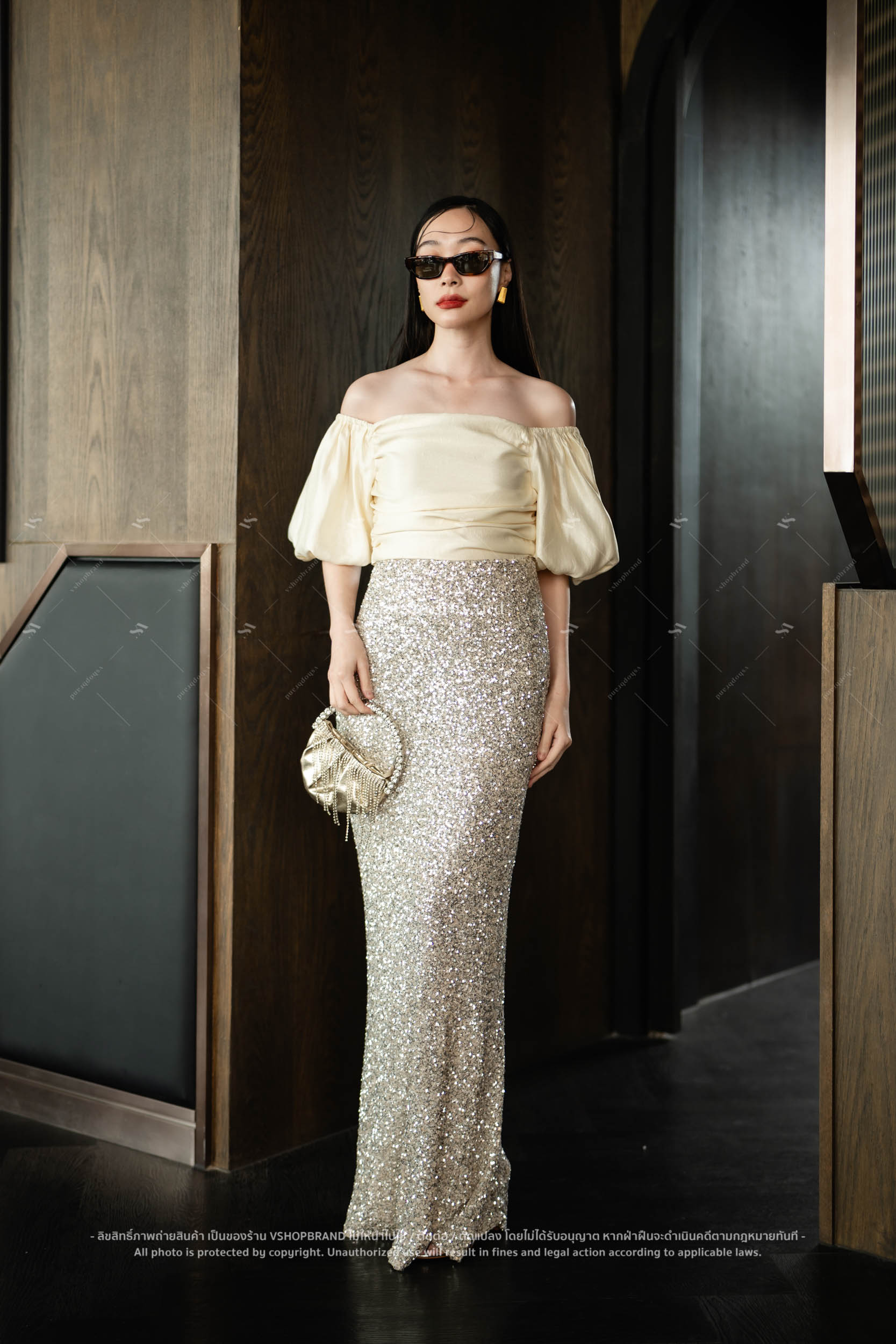 ชุดเดรส Brand : Vshopbrand