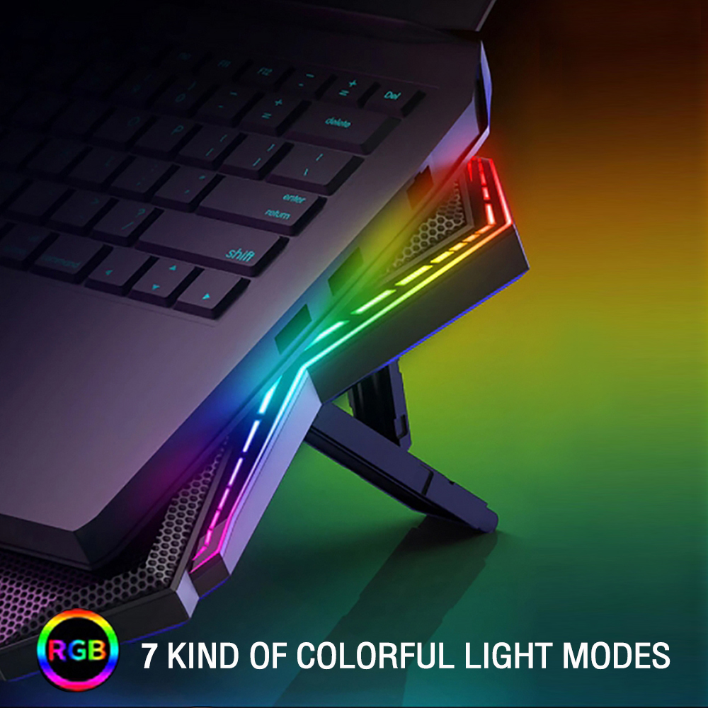 OKER X747 OKER 6FAN HURRICANE COOLING PAD17" FA-OK-NB-X747B