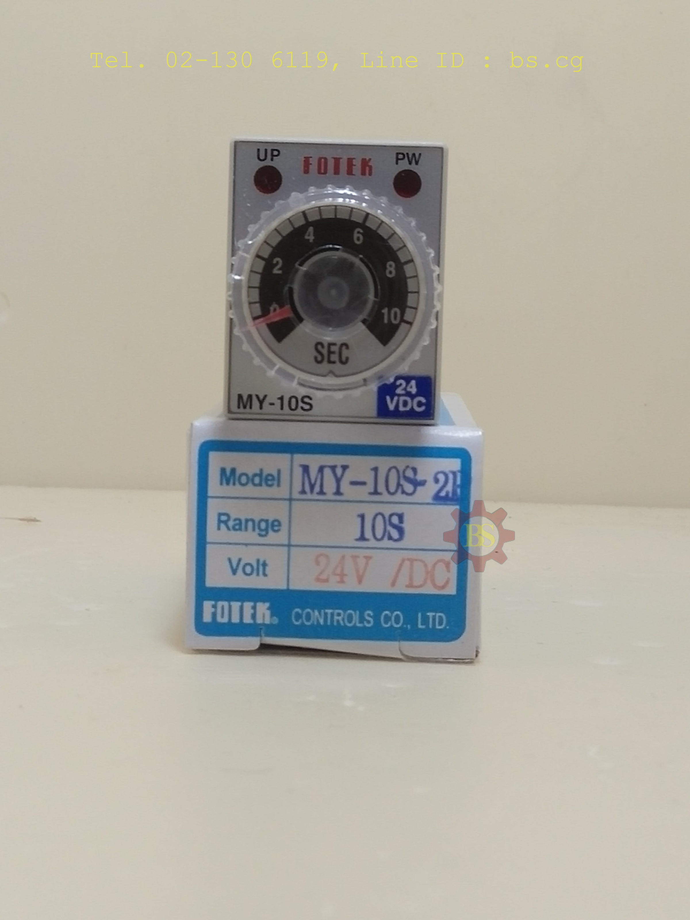 FOTEK: Timer MY-10S-2P-24VDC