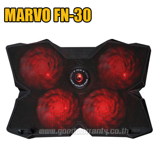 FN-30 BLUE MARVO 4xBig FAN NOTEBOOK ไฟ FA-MV-NB-30BLU