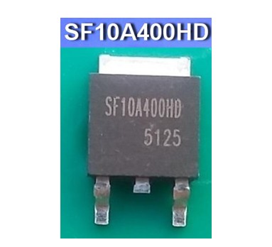 SF10A400HD ตัวถัง TO-252 ตัวนอนเล็ก (400V,10A)
