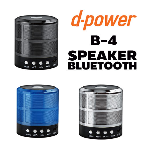 B-4 d-power Speaker Bluetooth SKU-02250