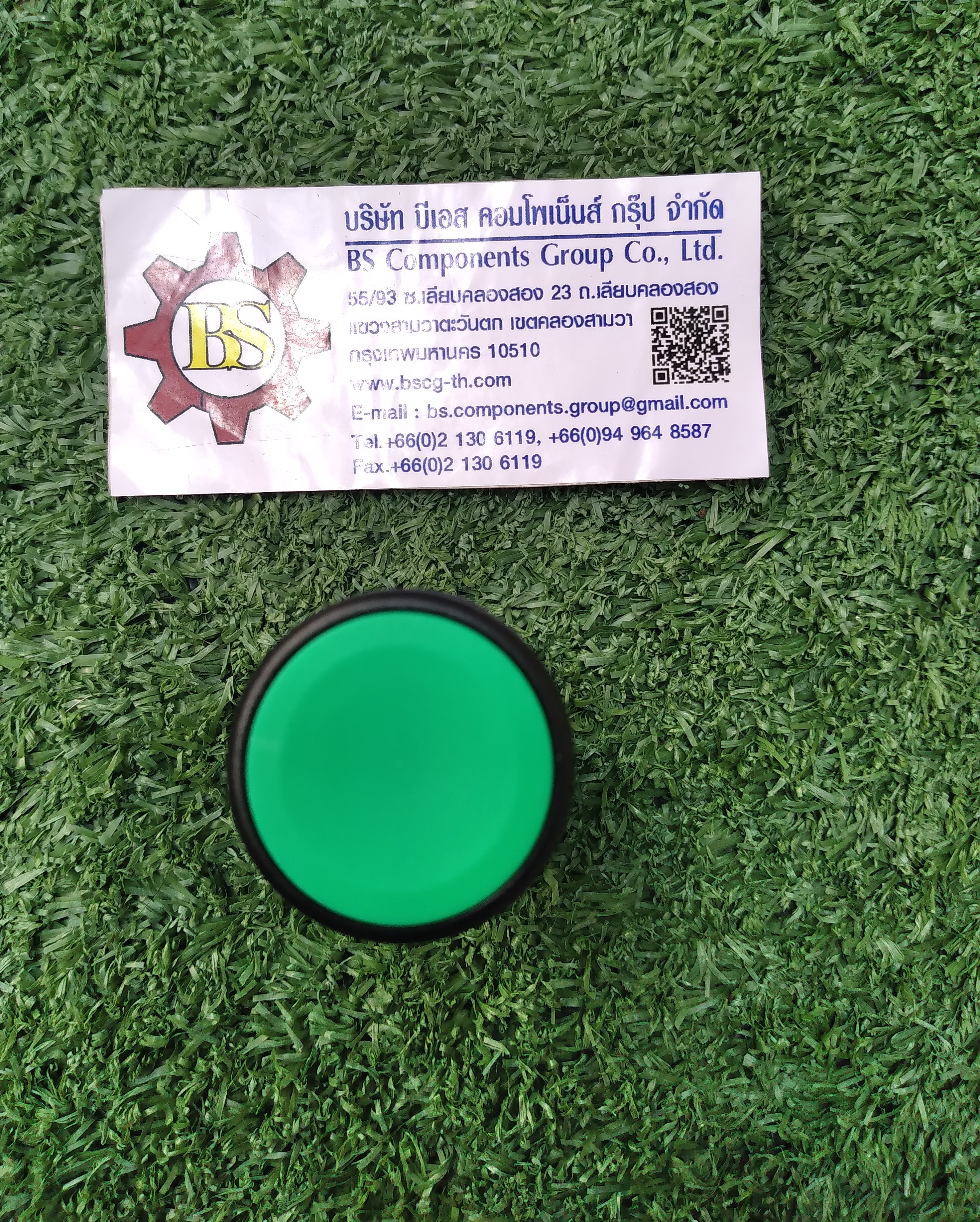 TEND : Push Button Switch TS2BFG-A 1NO (สีเขียว)