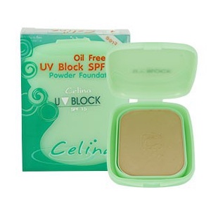 (รีฟิว) Celina UV Block Oil Free Powder Foundation แป้งเซลิน่า แป้งพัฟ 11 กรัม