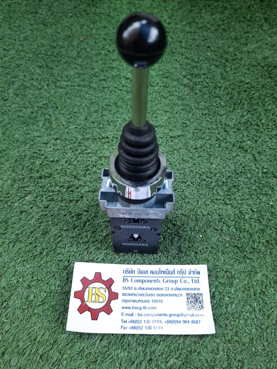 SHINOHAWA : สวิทช์โยก 4 ทาง 4 No. Dia. 22 mm. JTB-PA24 (PA44) (โยกเด้งคืน) SN404