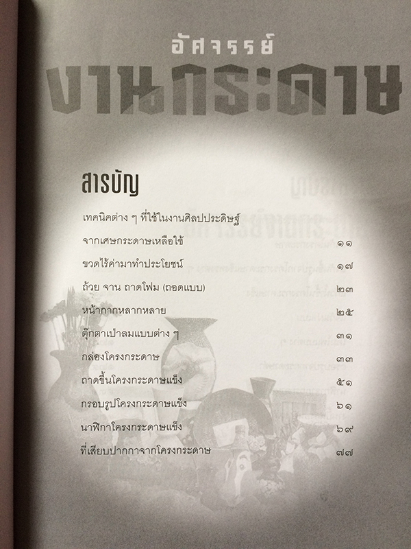 อัศจรรย์งานกระดาษ ปะ ติด ปั้น แต่ง