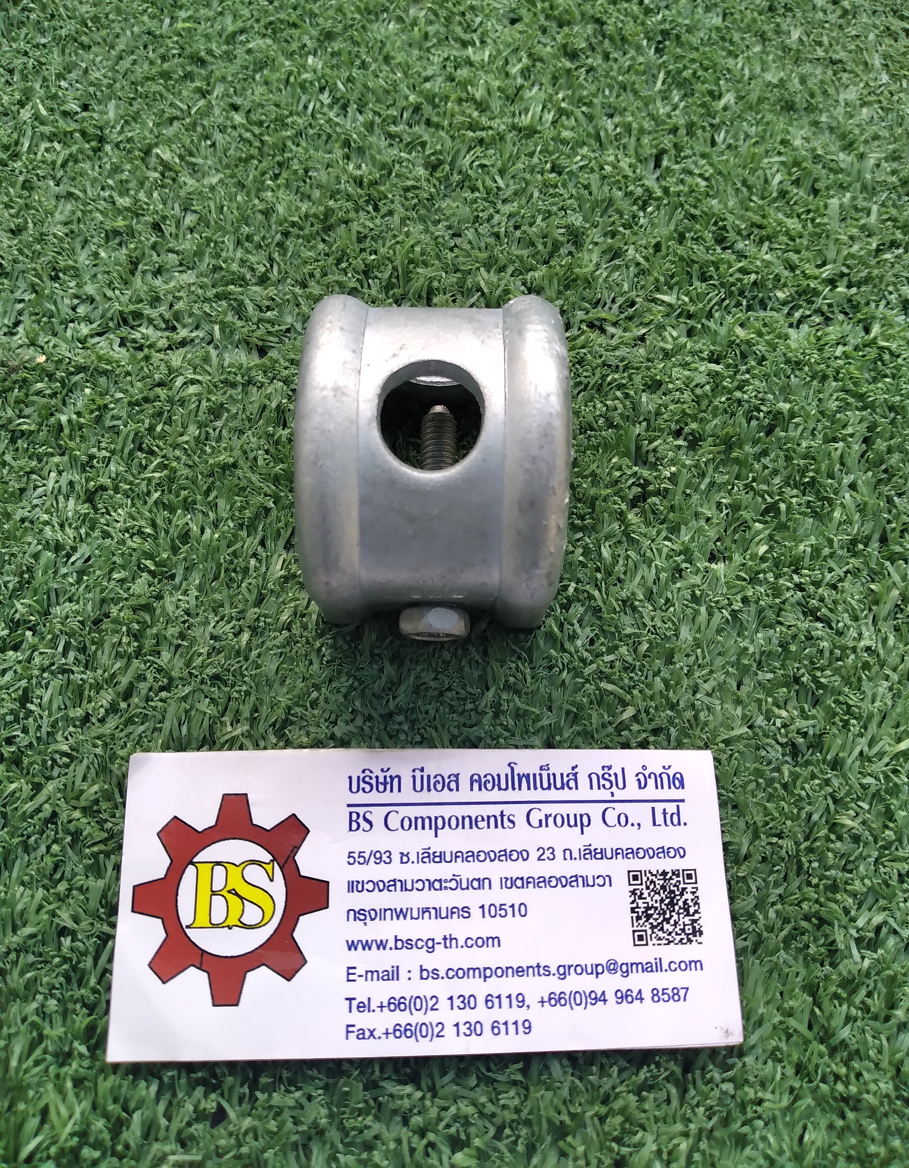 แคล้มฟันจระเข้ เบอร์ 1W ชุบHDG (beam clamp) 5-20mm.