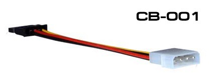 CB-001 Cable POWER FOR SATA150/20CM CA-HD-PW-A150X