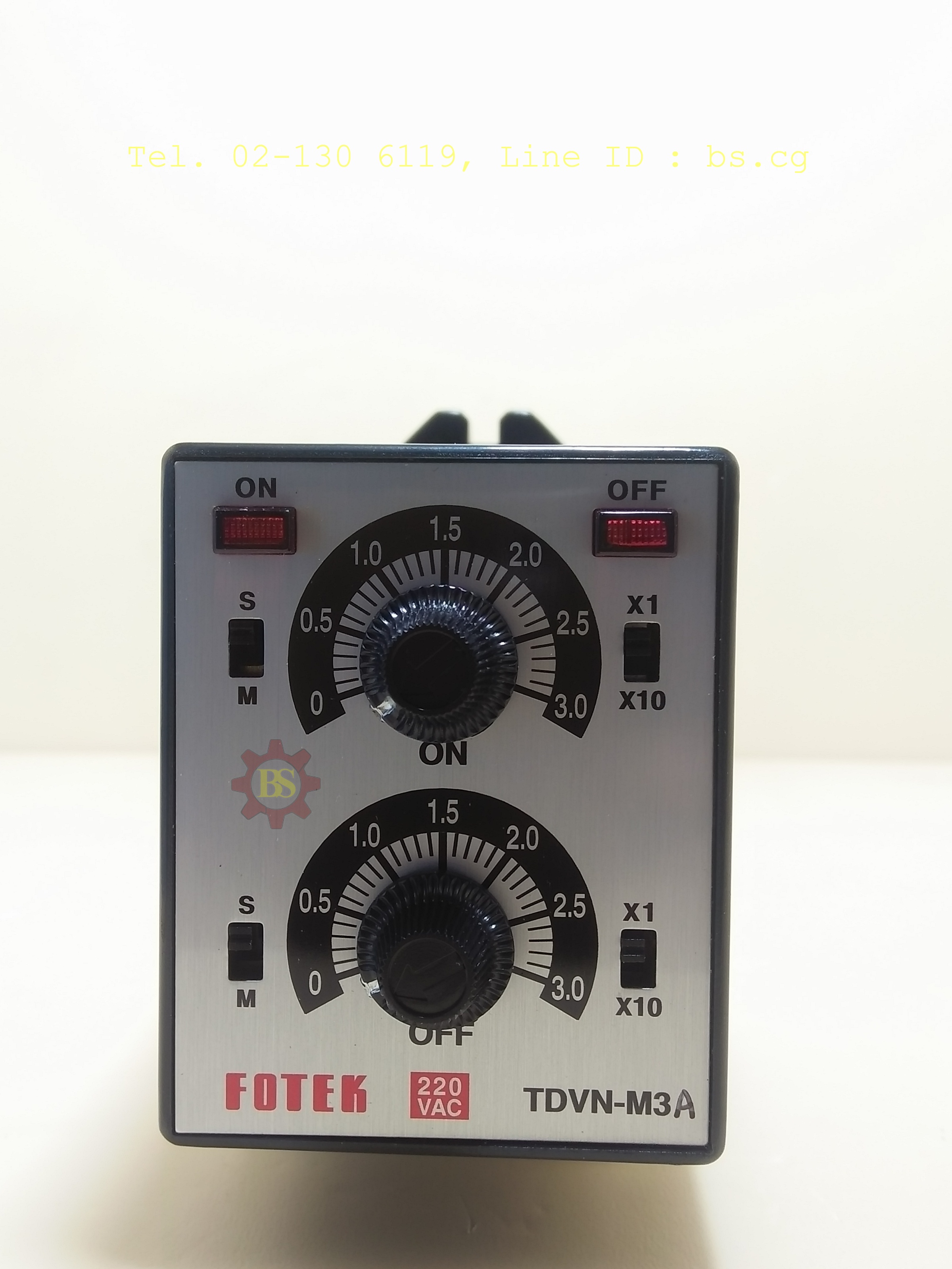 FOTEK: Timer TDVN-M3-2RA-220V