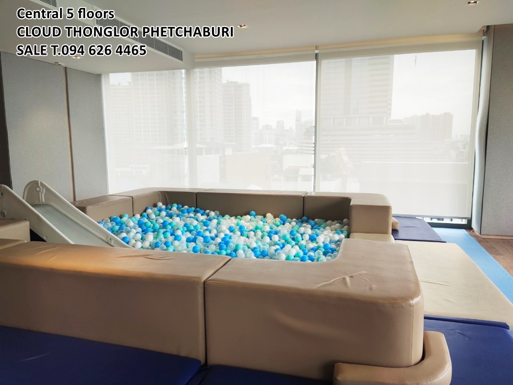 SALE CLOUD THONGLOR PHETCHABURI Cloud ทองหล่อ-เพชรบุรี 2 bed 53.68 ตร.ม. Built-in furniture ชั้น 17