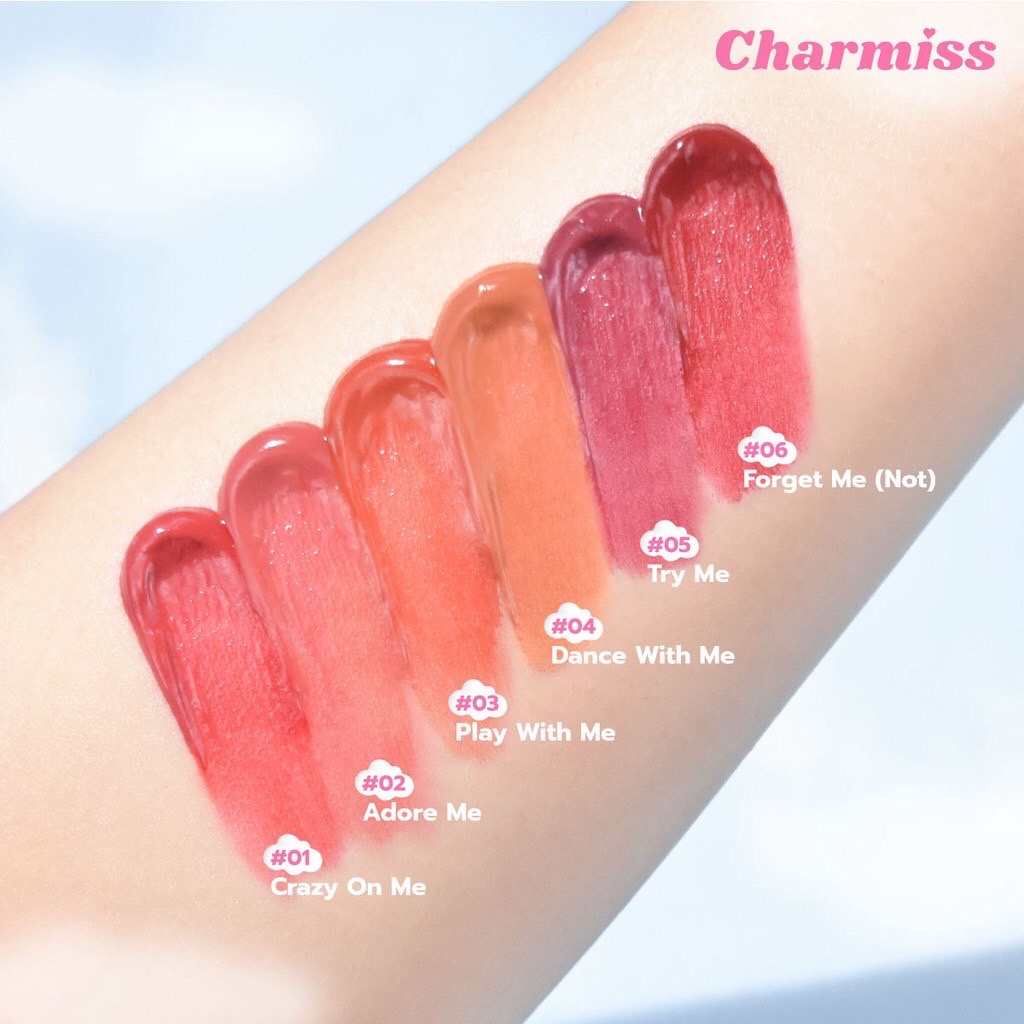 (1แท่ง) Charmiss Charm Airy Kiss Tint ชาร์ม แอร์รี่ คิส ทินท์ 2กรัม #ลิปแมทท์ปากละมุน