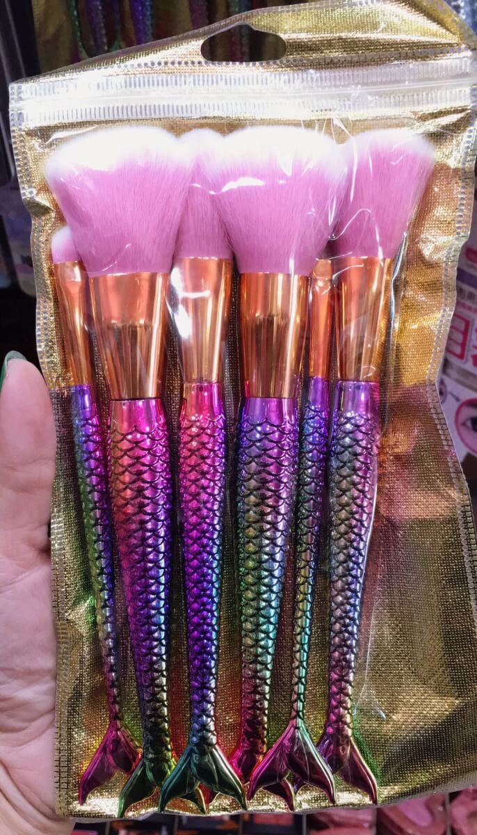 Mermaid brush