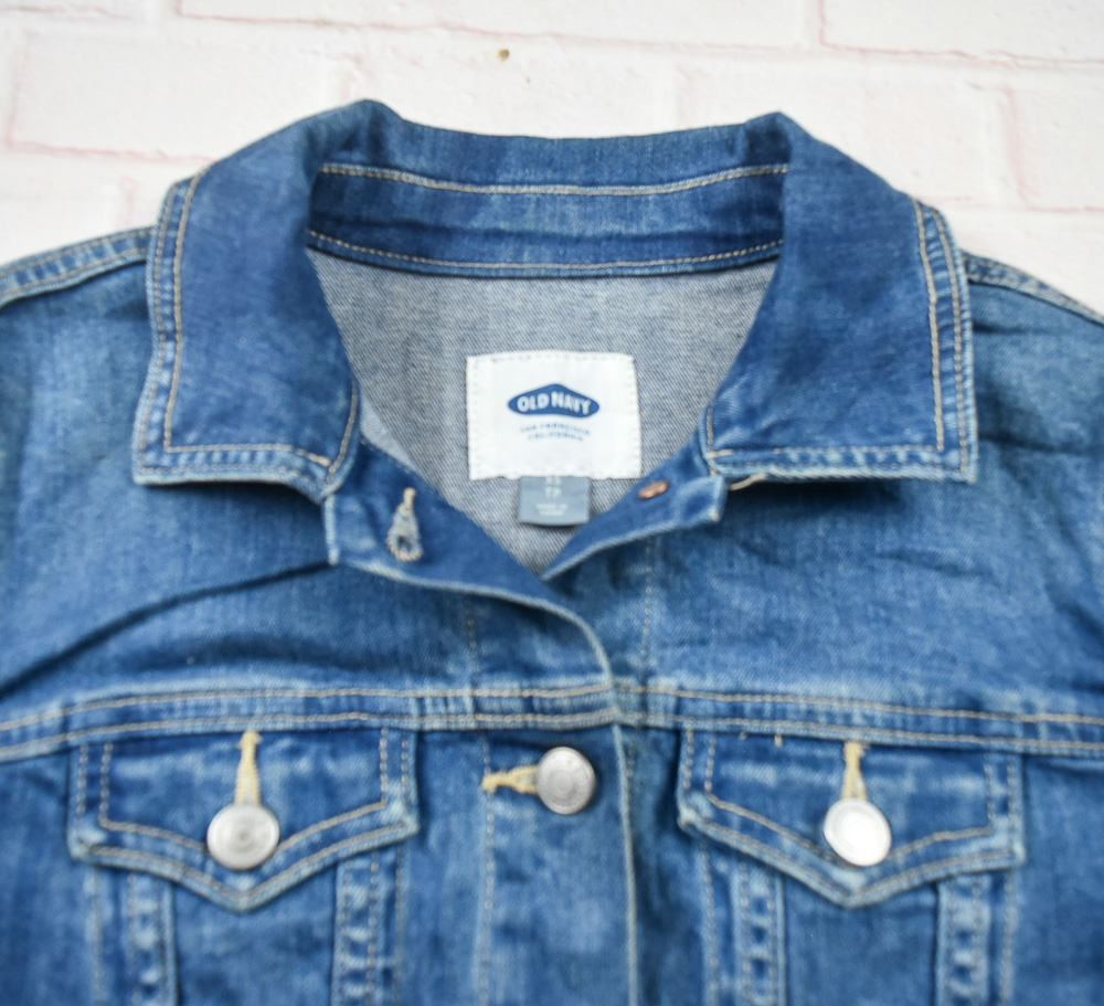 OLD NAVY®แท้ อก 34 เสื้อแจ็คเก็ตยีนส์ผู้หญิง โอลด์เนวี สียีนส์ เสื้อแขนยาว เนื้อผ้าดี