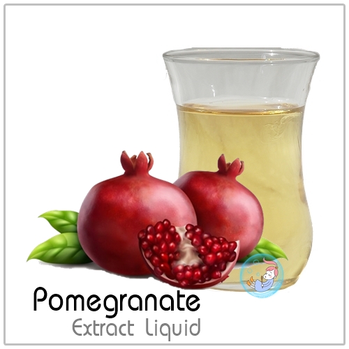 Pomegranate Extract Liquid / สารสกัด ทับทิมแดงชนิดน้ำ สีเหลืองอ่อน-เข้ม ต้านอนุมูลอิสระ ผิวกระจ่างใส สำหรับผิวหมองคล้ำ