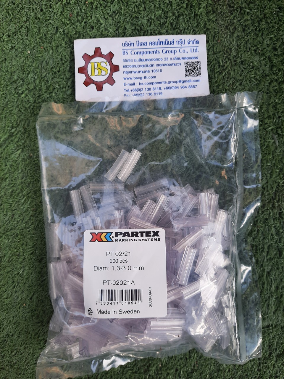 PARTEX : PT-02021A Marker sleeve (200pcs/pack)