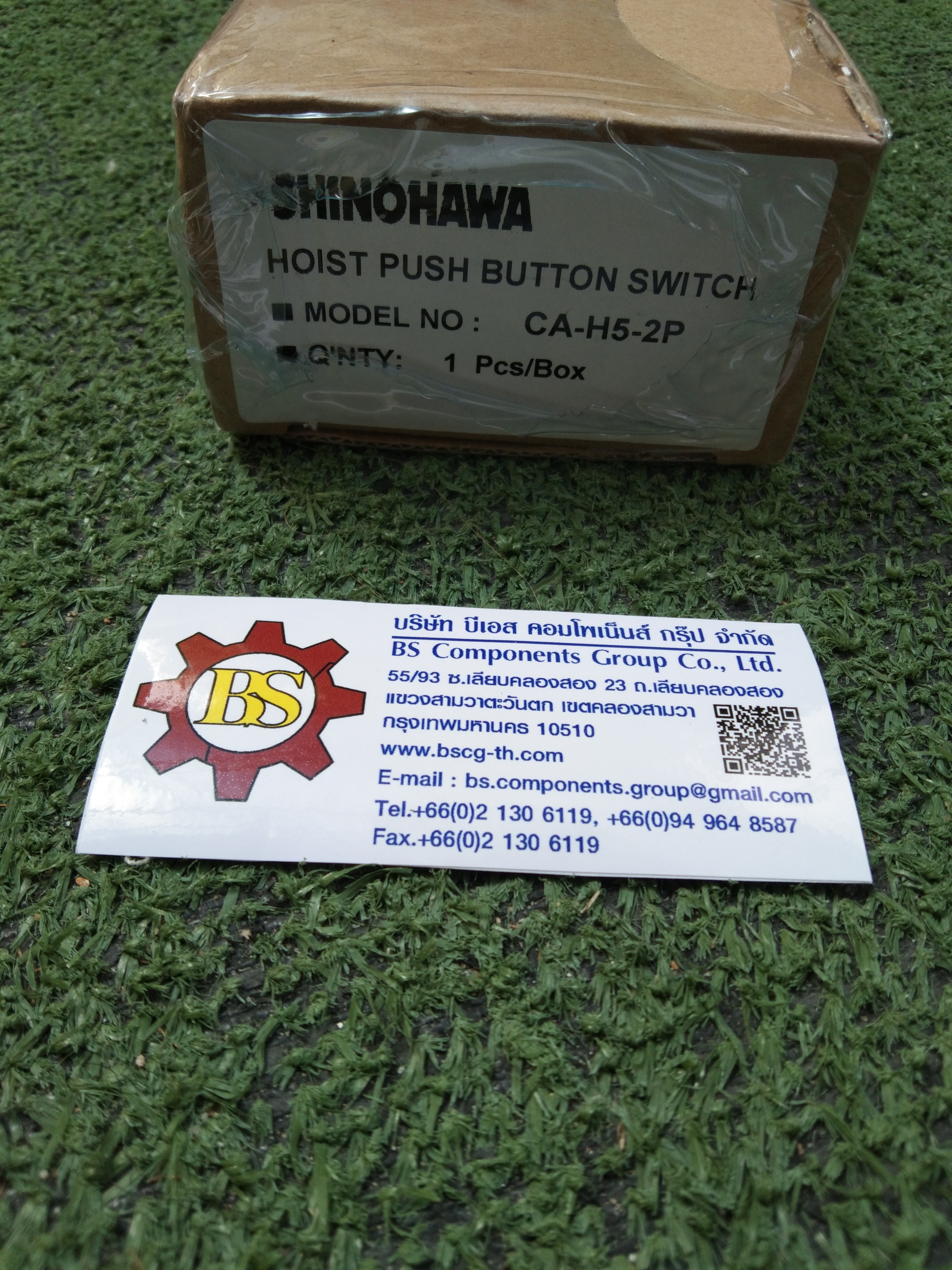 Shinohawa : สวิตช์เครน CA-H5-2P 2ปุ่ม ต่อผ่านแมกเนติก