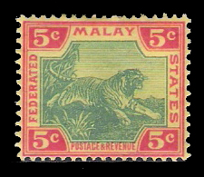 1902 Malaya #29 CV $13