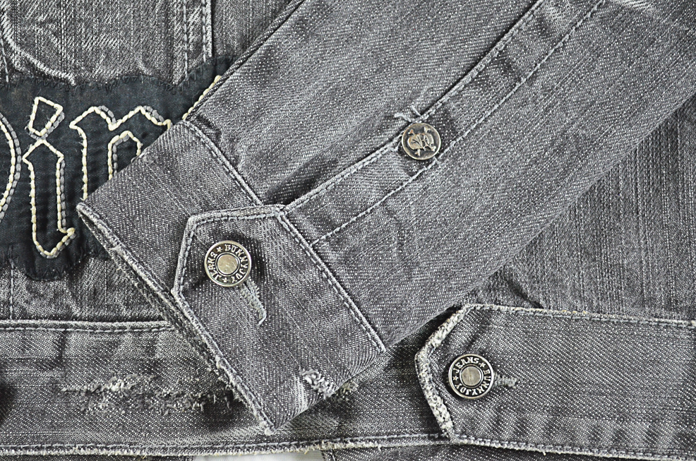 เสื้อเด็ก BUNNY JOY JEANS อกจริง28' (120) เสื้อแจ็คเก็ตยีนส์เด็กชาย มีเป๋าหน้า มีปักข้างหลังน่ารัก