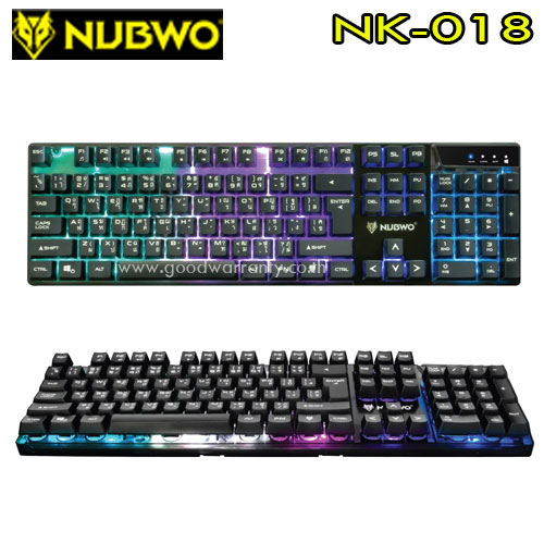NUBWO NK018 SAVAGE NUBWO KEYBOARD GAMING NK15 SKU-01722