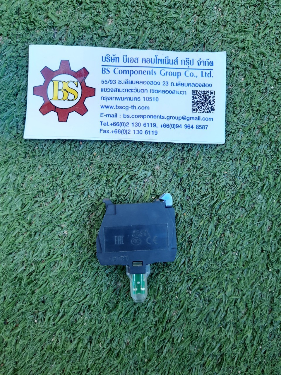 Schneider : ส่วนตัวไพล็อทแลมป์แบบ LED เขียว 24Vdc