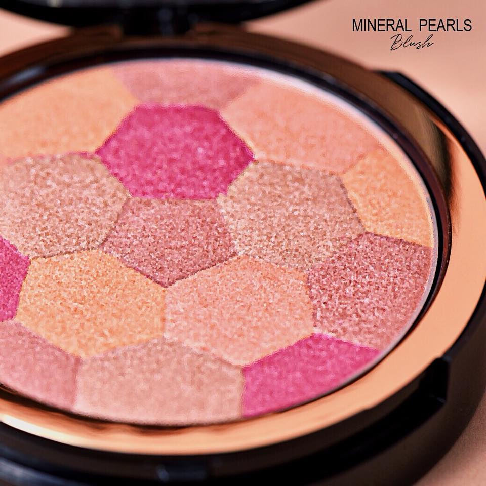 Merrezca Mineral Pearl Blush บรัชออน ปัดแก้ม เมอเรสก้า ปัดแก้มลูกบอล หน้าใส (302 double orange)