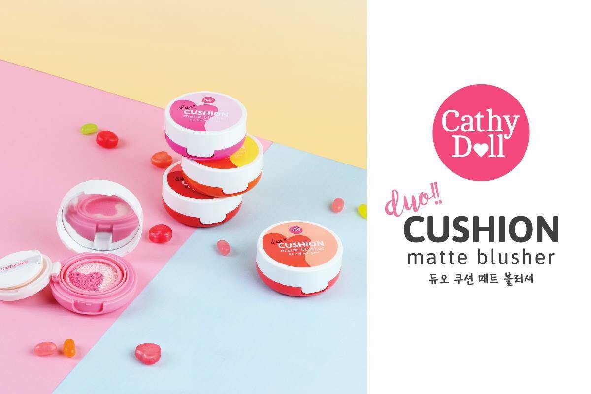 Cathy Doll duo CUSHION matte blusher 6g
