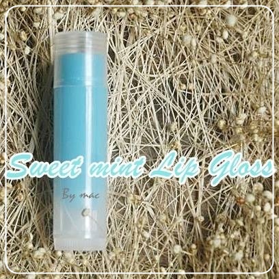 SWEET MINT LIP GLOSS สีฟ้า กลิ่นมินท์