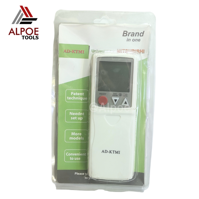 รีโมทแอร์รวม สำหรับแอร์ Mitsubishi รุ่น AD-KTMI