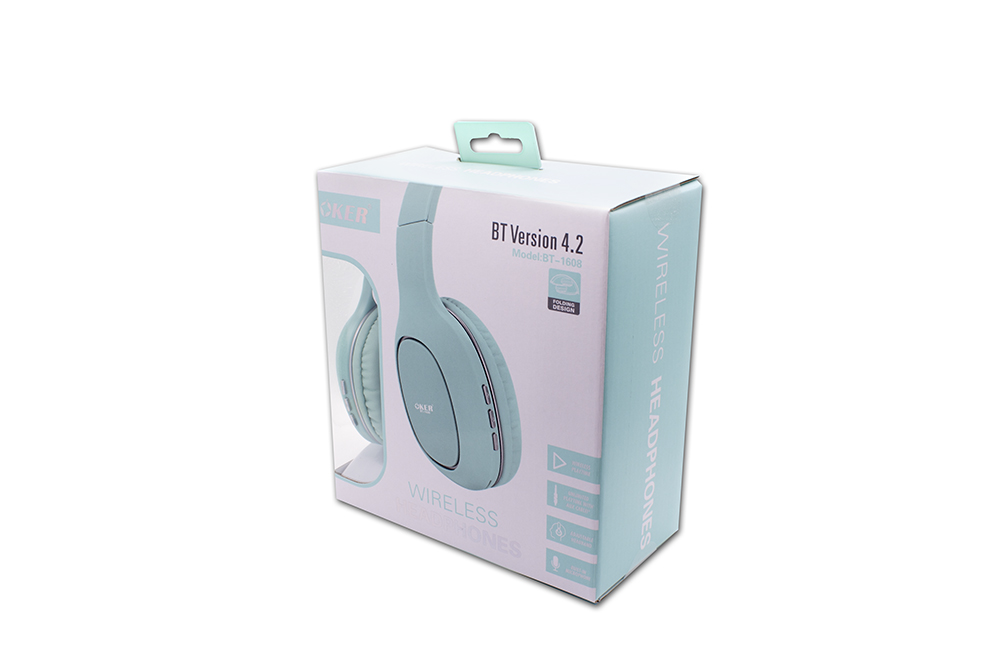 HEADPHONE OKER BLUETOOTH BT-1608 HP-BT-OK-BT1608
