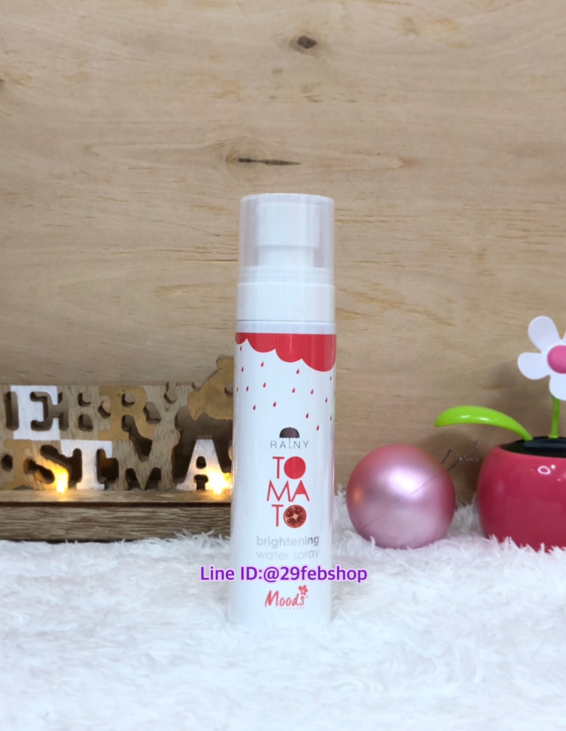 MOODS RAINY TOMATO BRIGHTENING WATER SPRAY 80 มล.