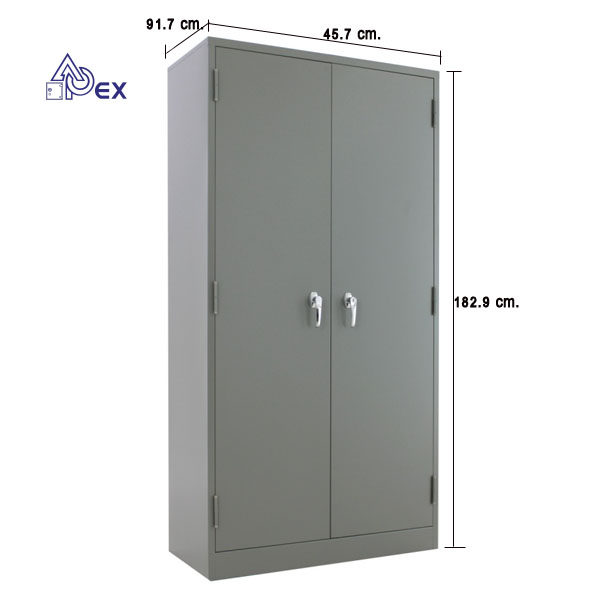 ตู้เหล็ก 2 บานเปิด ASH-104